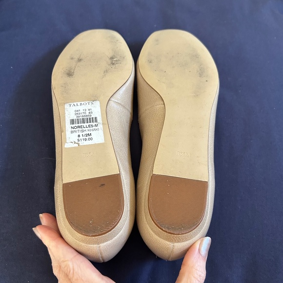 Talbots leather bow flats 8.5 - Picture 3 of 11
